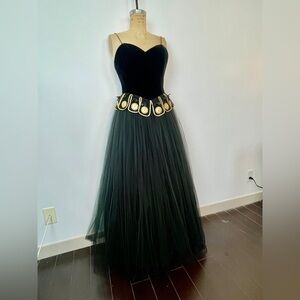 1989 Vintage Moschino Couture Gown